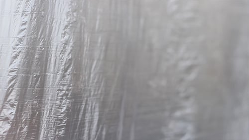 Plastic Wrap Waving