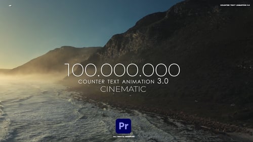 Counter Text Animation 3.0 MOGRT