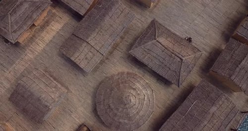 Ohrid Water Museum Aerial