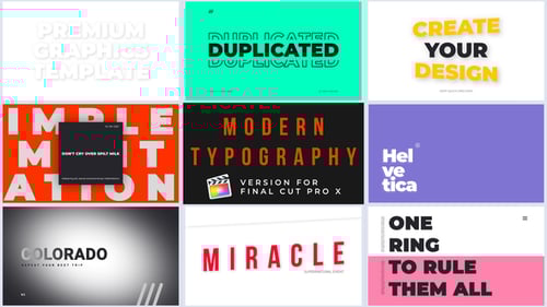 Dynamic Animated Text Titles for Modern Video Projects