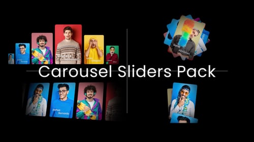 Carousel Animation Pack MOGRT