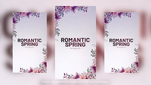 Primavera romántica vertical