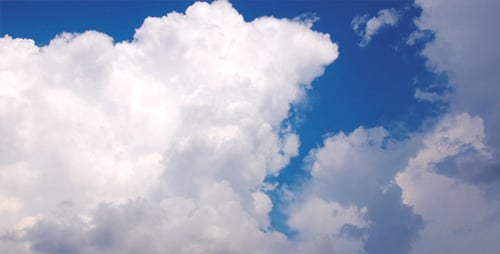 Nuages - Blancs et gris