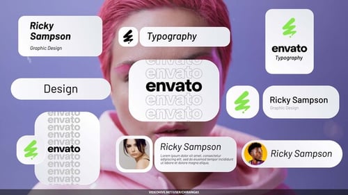 Dynamic Clean Lower Thirds and Title Animations