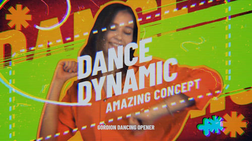 Vibrant Glitch Dance Opener | Dynamic Music Promo