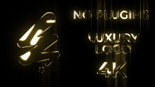 Luxury Logo Vertical Reveal — Elegant Animation for Brands