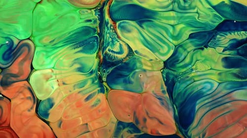 Abstract Water Paint Diffusion Art 40