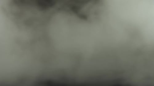 Bandaged Hand Emerging Through Smoke in the Dark