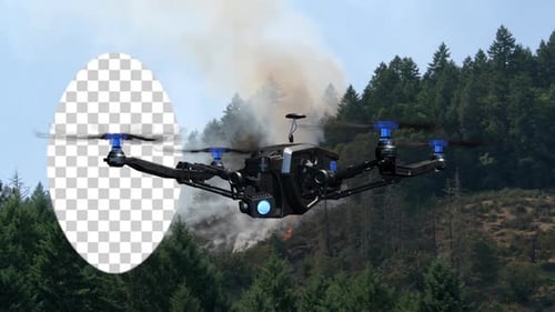 Aerial Drone Loop D3