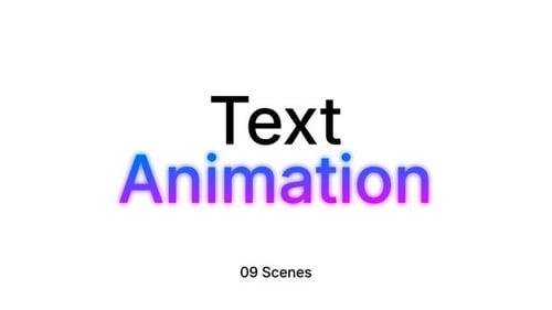 Dynamic Text Animation Pack for Modern Video Titles