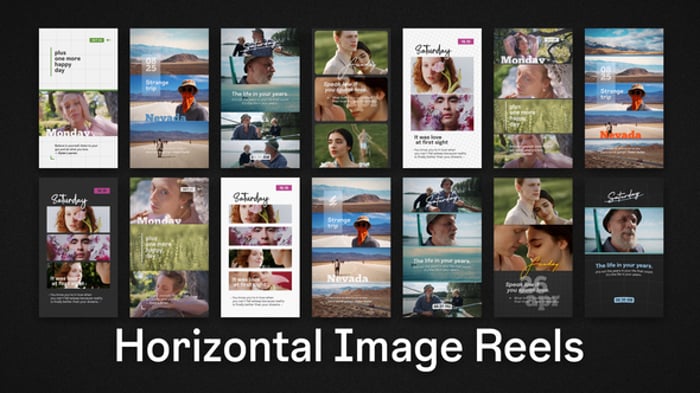 Dynamic Image & Text Reels for Social Media, Product Promo ft ...