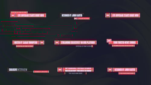 Name Tag Lower Thirds | MOGRT