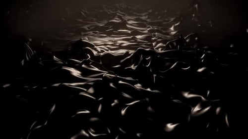 Dark Fluid Abstract Wave Motion Background