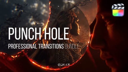 Punch Hole Transitions for Final Cut Pro