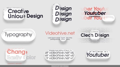 Modern Title Glass