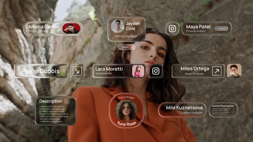 Liquid Glass Lower Thirds