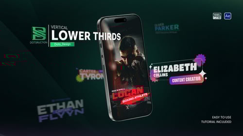 Vertical Lower Thirds