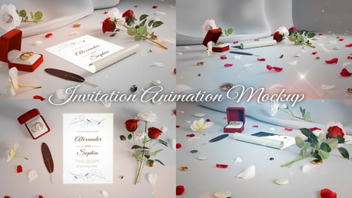 Invitation Mockup MOGRT