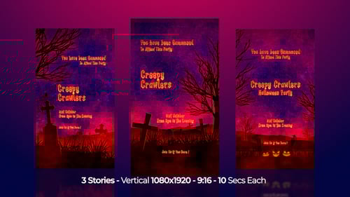 Halloween Instagram Stories