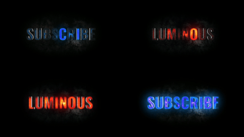 Illuminated Text for Premiere Pro