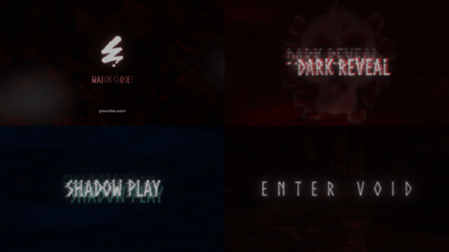Horror Logo for After Effects