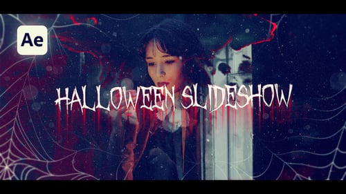Presentación de diapositivas de Halloween - After Effects