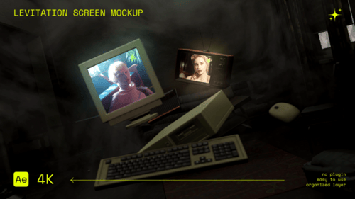 Levitation Screen Mockup