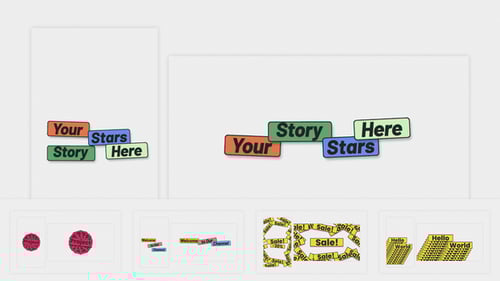 Pop Typography Kit | MOGRT