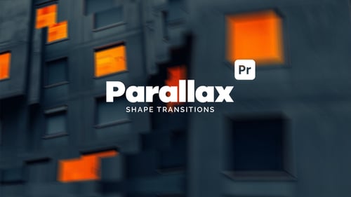 Parallax Shape Transitions for Premiere Pro