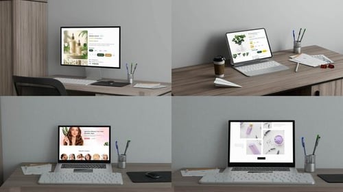 Gadget collection mockup