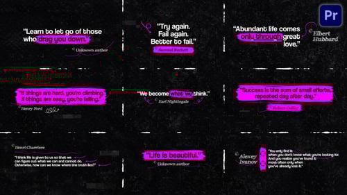 Quotes Titles I MOGRT