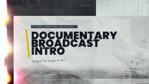 Documentary Broadcast Intro