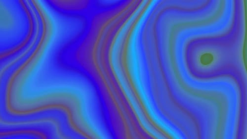 Abstract Fluid Blue Purple Liquid Motion Background Loop