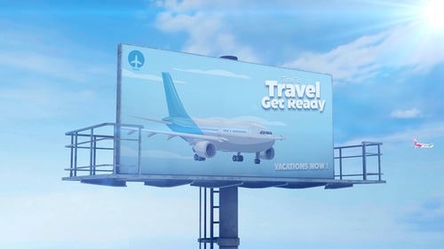 Travel Agency Billboard Mockup Pack