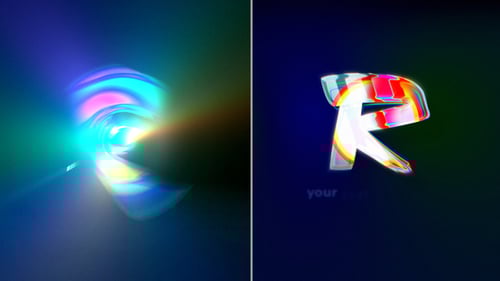 Dynamic Spectrum Digital Logo Reveal