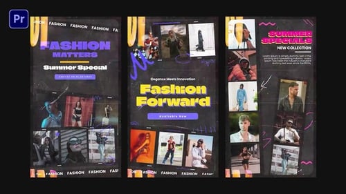 Fashion Film Strip Story