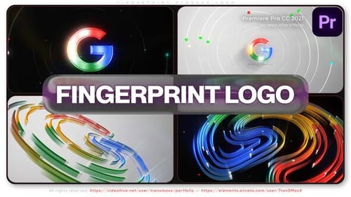 Fingerprint Strokes Logo