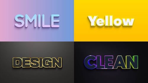 Text Effect - Elegant Style 02
