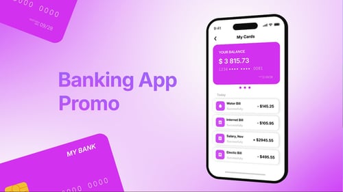 Banking App Promo