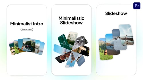 Vertical Minimalist Slideshow