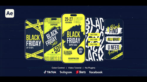 Black Friday Instagram Stories