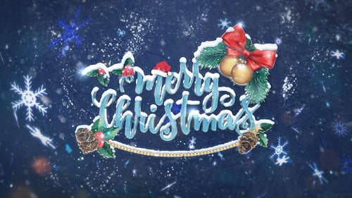 Christmas New Year Logo