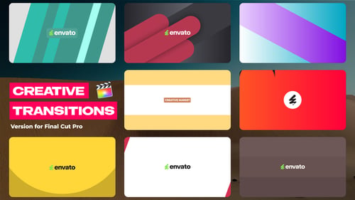 Dynamic Geometric Transitions Pack for Modern Video Edits