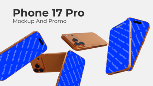 Phone 17 Pro Mockup und App-Promo
