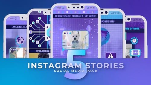 AI Chatbot Vertical Reel – Artificial Intelligence Agent AI Promo MOGRT