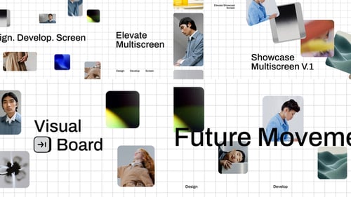 Multi Screen Intro After Effect Template