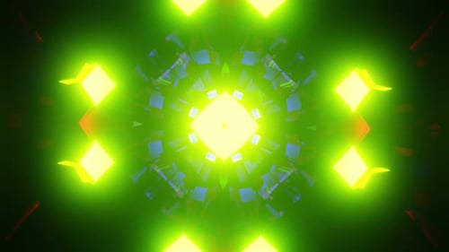 Iridescence Of Neon Lights