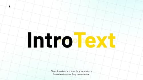 Intro Text \ AE