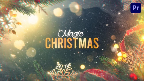Apresentação de slides mágica de Natal