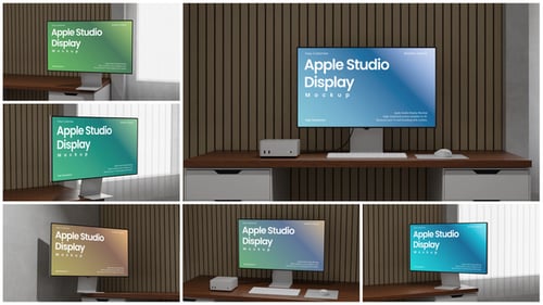 Apple Studio Display Mockup